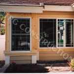 Nail-On Milgard Window With Rough Sawn Trim In Remodel Application