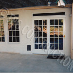 Anderson Door With Stucco Patch